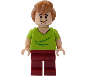 LEGO Shaggy - gesloten Mouth minifiguur