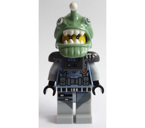 LEGO Haai Army Angler minifiguur