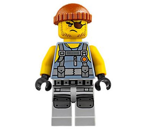 LEGO Tiburón Army Thug Minifigura