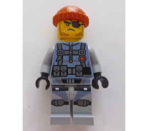 LEGO Hai Army Thug jossa Pieni Knee Plates Minihahmo