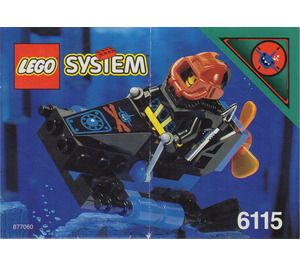 LEGO Shark Scout Set 6115 Instructions