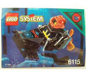 LEGO Shark Scout Set 6115 Instructions