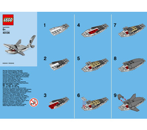 LEGO Shark Set 40136 Instructions