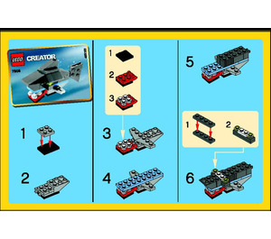 LEGO Requin 7805 Instructions