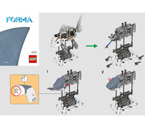 LEGO Shark Skin Set 81001 Instructions