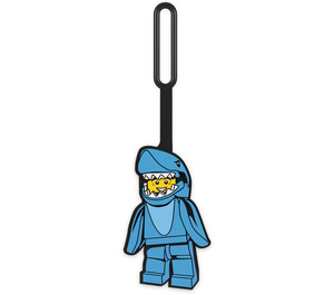 LEGO Shark Suit Guy Bag Tag (5007229)