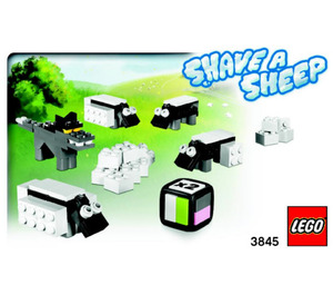 LEGO Shave ein Sheep 3845 Instructions
