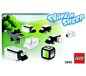 LEGO Shave A Sheep Set 3845 Instructions