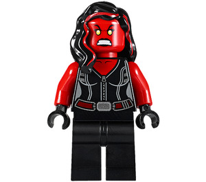 LEGO She-Hulk, rot Minifigur