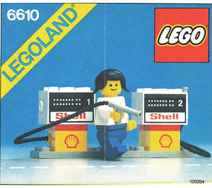 LEGO Shell Gas Pumps 6610