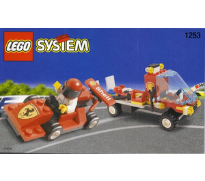 LEGO Shell Race Car Transporter 1253-1