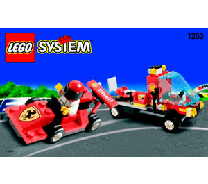 LEGO Shell Race Car Transporter Set 1253-1 Instructions