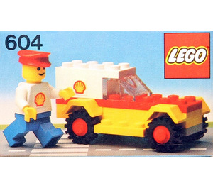 LEGO Shell Service Auto 604-1
