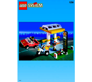 LEGO Shell Service Station 1256-1 Instruktioner