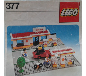 LEGO Shell Service Station Set 377-1 Instructions