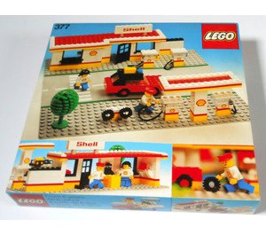 LEGO Shell Service Station Set 377-1 Packaging