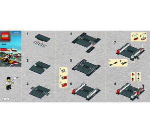 LEGO Shell Station Set 40195 Instructions