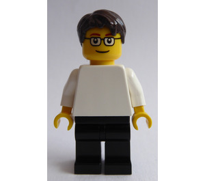 LEGO Shell Station Worker Minihahmo