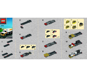 LEGO Shell Tanker 40196 Instrucciones