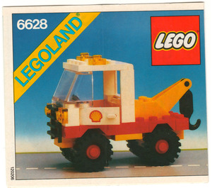 LEGO Shell Tow Truck 6628-1 Instructions