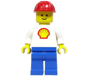 LEGO Shell Worker minifiguur