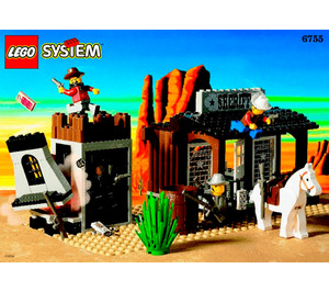 LEGO Sheriff's Lock-En haut 6755 Instructions