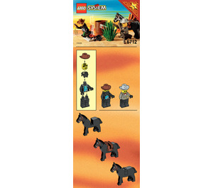 LEGO Sheriff's Showdown Set 6712 Instructions