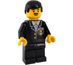 LEGO Sheriff with Black Hair and Moustache Minifigure