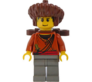 LEGO Sherpa Sangye Dorje з Рюкзак Мініфігурка