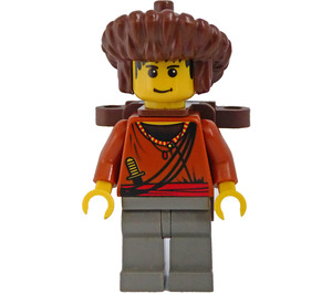 LEGO Sherpa Sangye Dorje mit Rucksack Minifigur