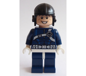 LEGO Schild Agent Minifigur