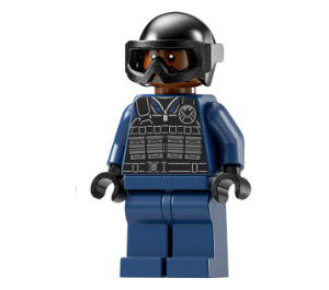 LEGO SHIELD Agent with Tactical Vest (Male) Minifigure