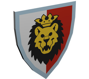 LEGO Shield - Triangular with Royal Knights Lion (3846)