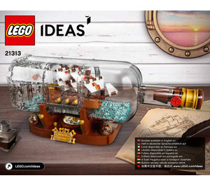 LEGO Ship in a Bottle 21313 Anweisungen