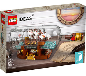 LEGO Ship im ein Flasche 21313 Packaging