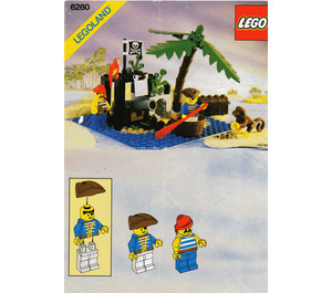 LEGO Shipwreck Island Set 6260 Instructions