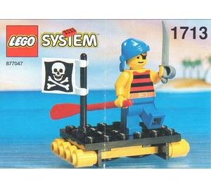 LEGO Shipwrecked Pirate Set 1713-1