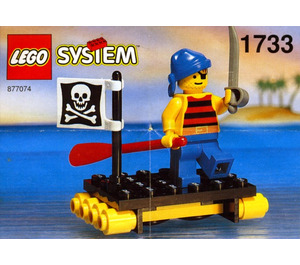 LEGO Shipwrecked Pirate 1733-1