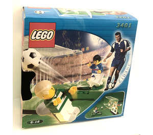 LEGO Shoot 'n' Score Set (with ZIDANE / Adidas Minifigure) 3401-2 Packaging