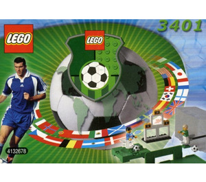 LEGO Shoot 'n' Score Set (without ZIDANE / Adidas Minifigure) 3401-1