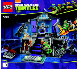 LEGO Shredder's Lair Rescue Set 79122 Instructions