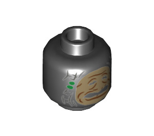 LEGO Shrunken Head (Recessed Solid Stud) (3626 / 65102)