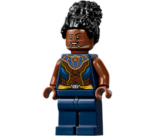 LEGO Shuri med Dark Blå Drakt Minifigur