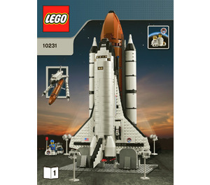 LEGO Shuttle Expedition Set 10231 Instructions
