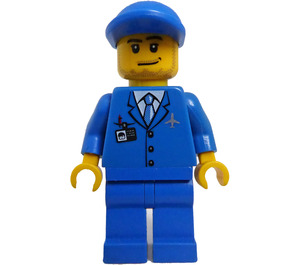 LEGO Kyvadlová doprava Ground Crew Member Minifigurka