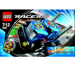 LEGO Side Rider 55 Set 8668 Instructions