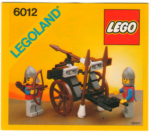 LEGO Siege Cart 6012 Instruktioner