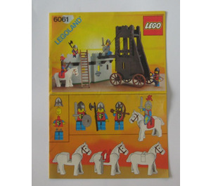 LEGO Siege Tower Set 6061 Instructions