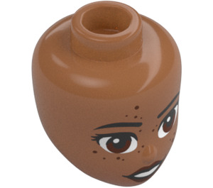 LEGO Sienna Brown Jamila mit Minidoll Kopf (92198 / 106071)