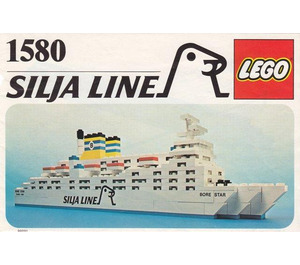 LEGO Silja Line Ferry Set 1580-2 Instructions